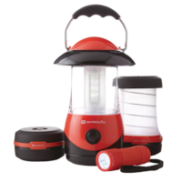 Outbound Battery-Powered LED Camping Lantern, 4-pc Front_Flat