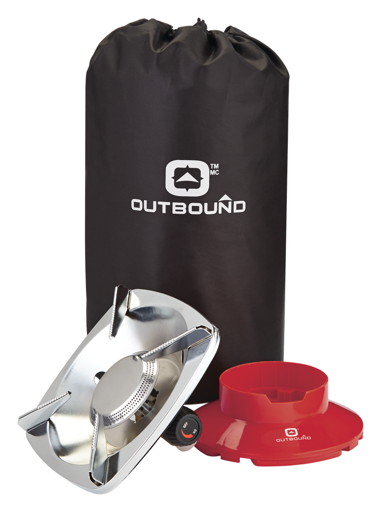 Outbound SingleBurner 10,000 BTUs Camp Stove with Carry Case