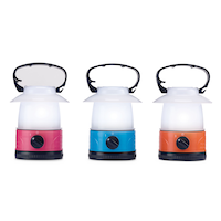 Outbound Battery-Powered Camping Lantern with Hanging Hook, 47 Lumen, 3-pk Front_Flat