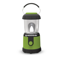 Woods™ Battery-Powered Camping Lantern w/ Hanging Hook, 180 Lumen Front_Flat