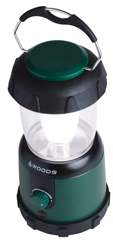 woods led camping lantern