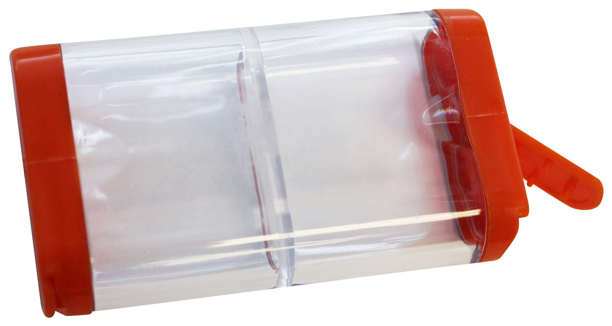 Outbound Clear Flip-Up  Salt & Pepper Shaker Front_Angled_Right