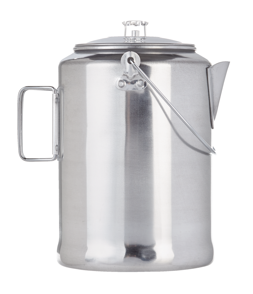 Woods™ Outset Aluminum Camping Coffee Percolator, 20-Cups | Canadian Tire