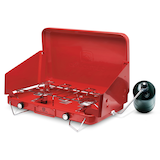 Réchaud à 2 brûleurs Outbound, 10 000 BTU, pour le camping Front_Angled_Left
