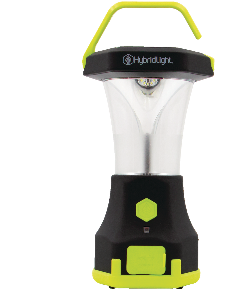 hybridlight solar rechargeable lantern and flashlight combination