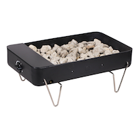 Outbound Portable Outdoor/Camping Fire Pit with Built-in Regulator Front_Three_Fourths_Angled_Right