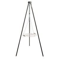 Woods¿ - Barbecue Outfitter avec cadre en A, acier inoxydable