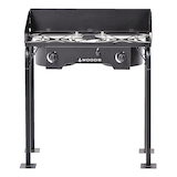 Woods™ Prospector Double-Burner 30,000 BTUs Electric Start Camp Stove Front_Flat