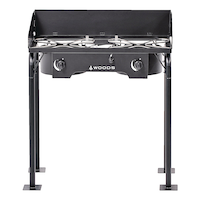 Woods™ Prospector Double-Burner 30,000 BTUs Electric Start Camp Stove Front_Flat