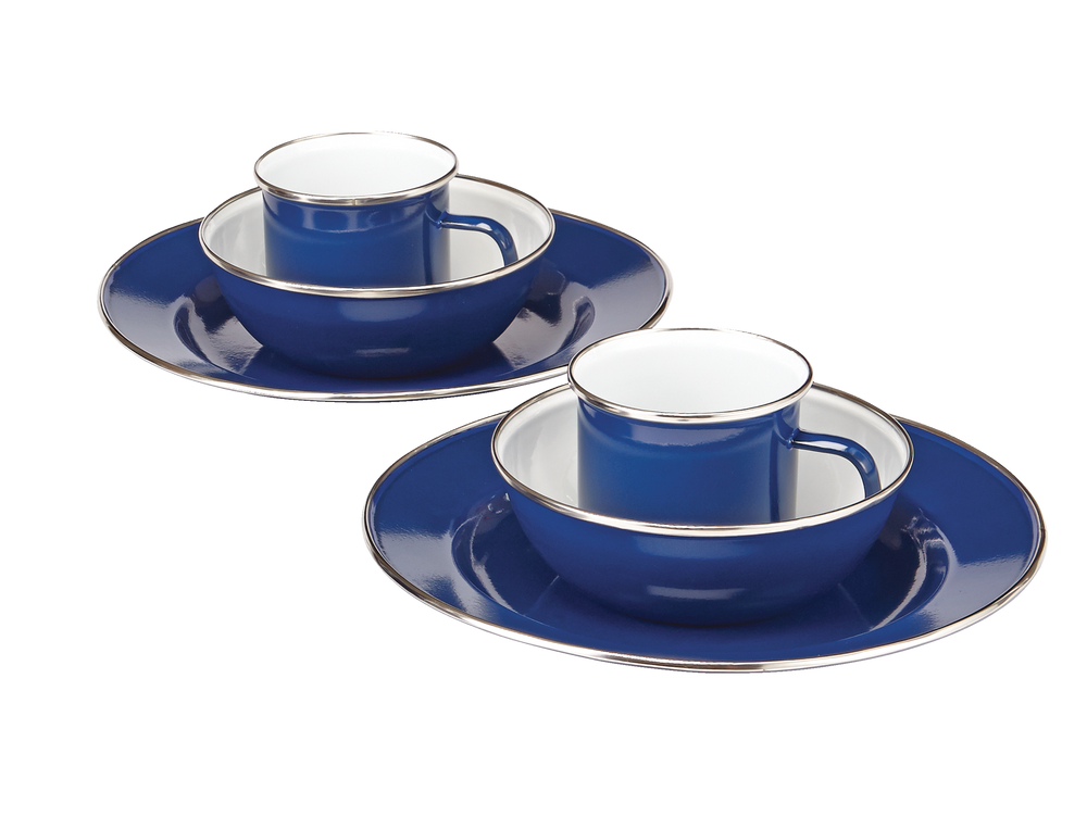 Woods™ Family Enamel Camping Tableware Set Canadian Tire
