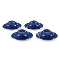 Woods™ Enamel Family Tableware Set, 12-pc Front_Elevated