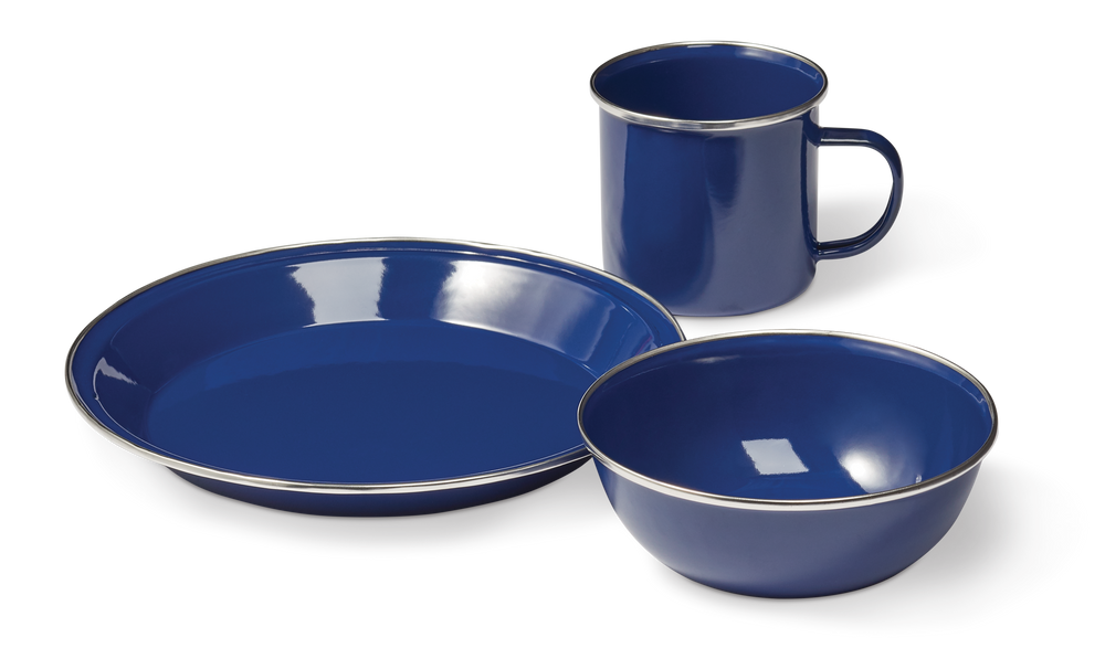 Woods™ Family Enamel Camping Tableware Set Canadian Tire