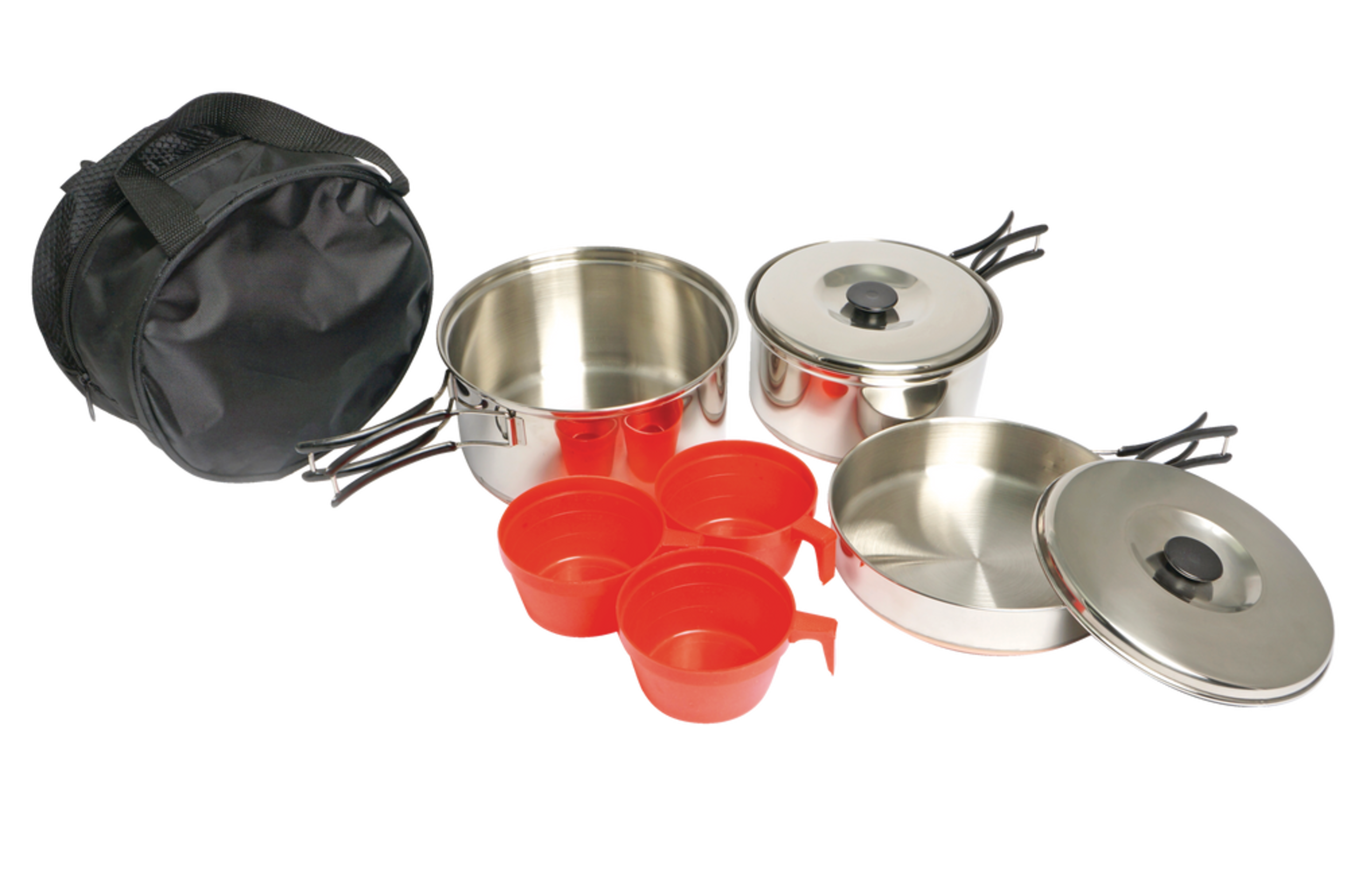 Outbound Stainless Steel Camping Pot Set, 7pc Canadian Tire