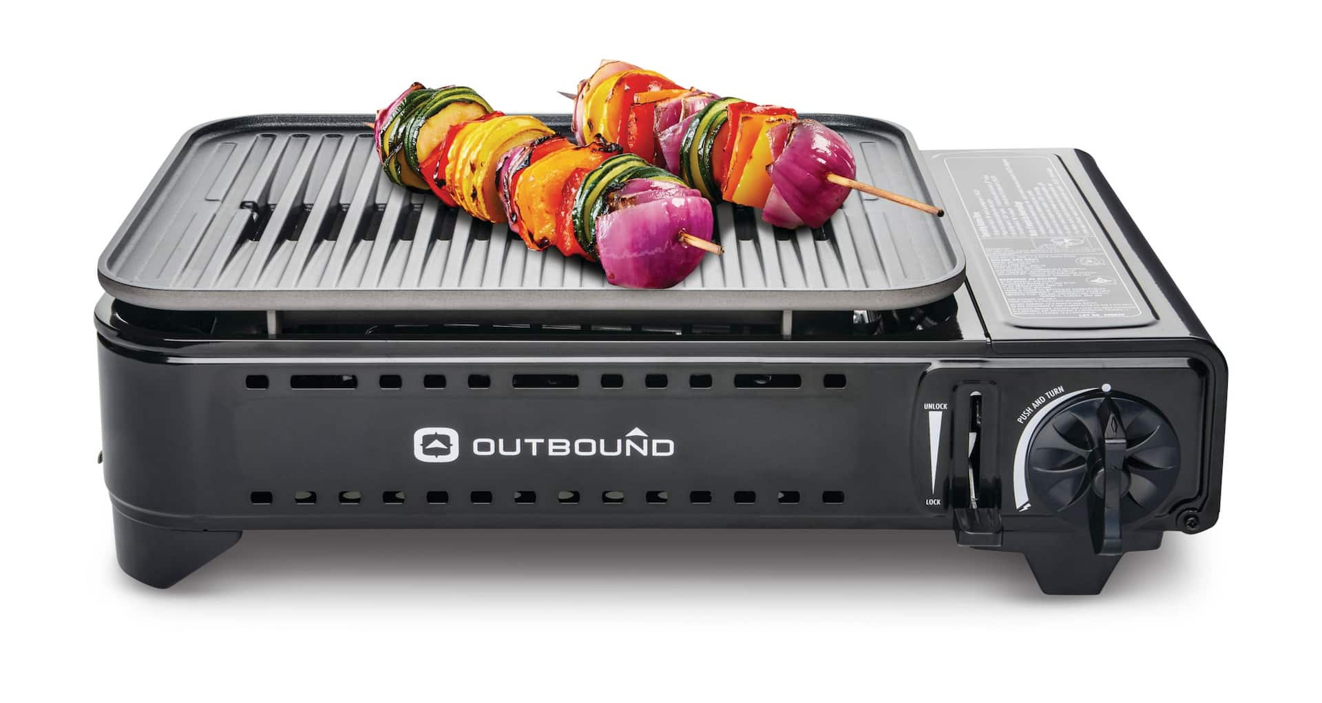 Outbound 3 Layer Non Stick Butane Camp Grill