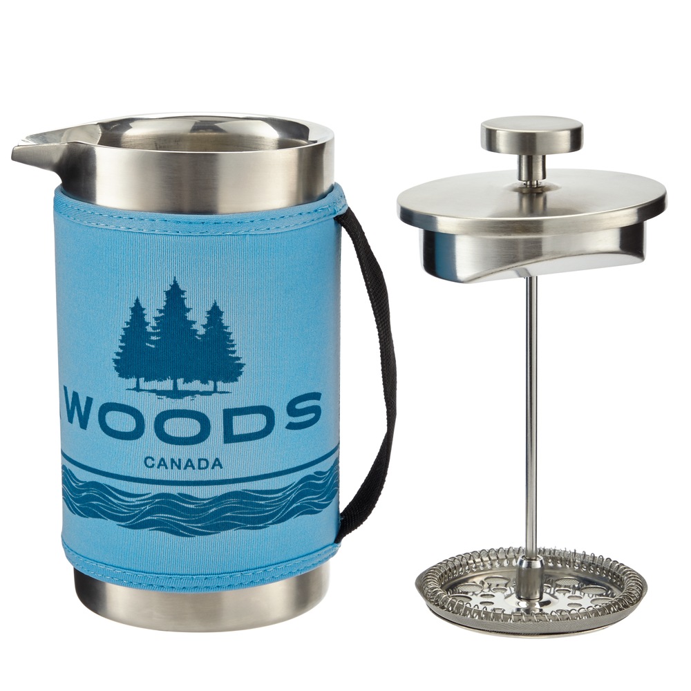 Woods™ Stainless Steel Insulated Double Wall Coffee Press Canadian Tire