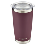 Gobelet en acier inoxydable isolé Front_Elevated