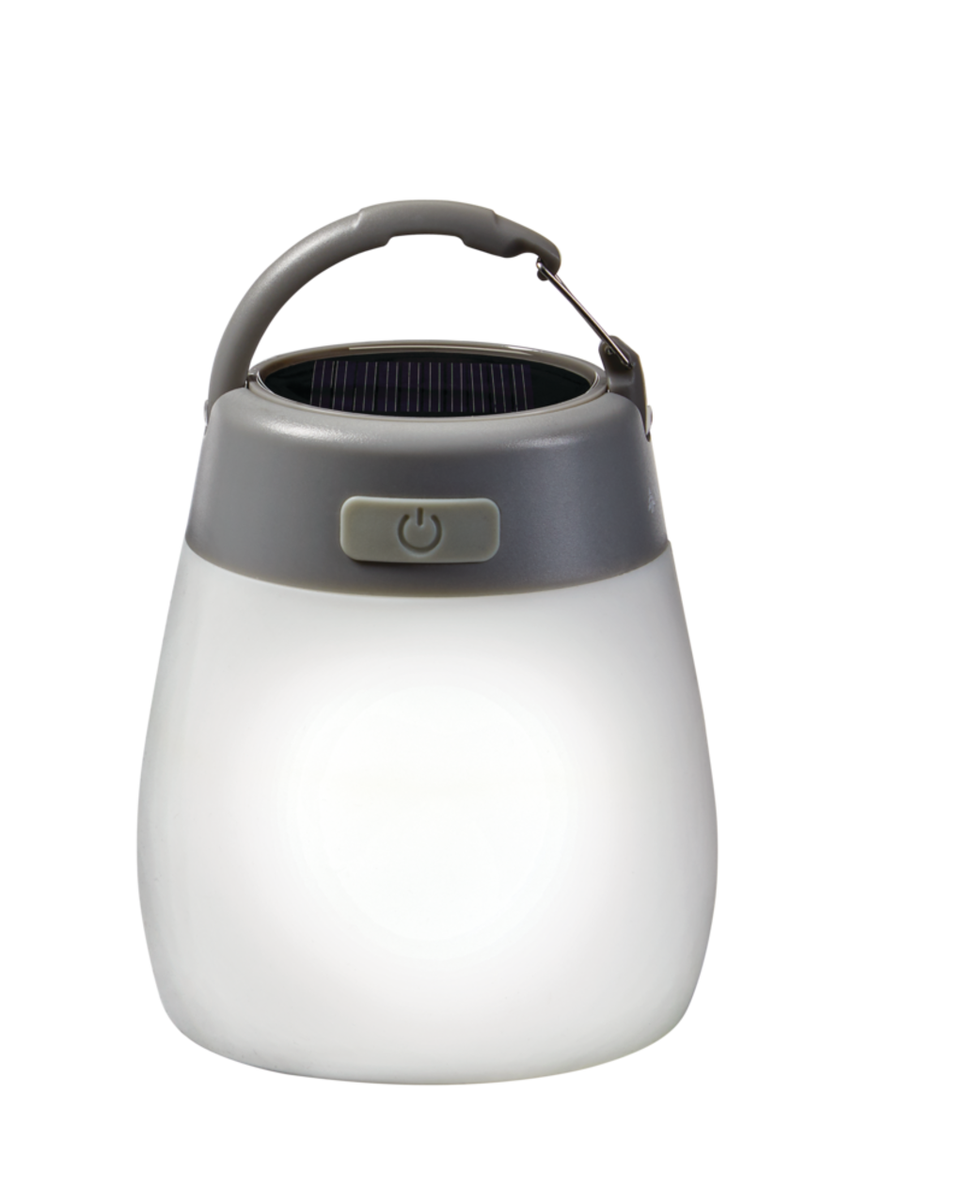 Woods™ - Lanterne solaire/rechargeable à DEL Gibbous avec port USB