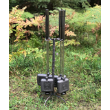 Support à plat à tarte en fer, Rome Original Front_Elevated