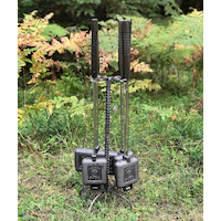 Support à plat à tarte en fer, Rome Original Front_Elevated