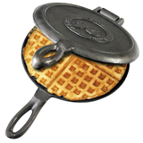 Rome Old Fashioned Cast Iron Waffle Iron, 6-3/4-in Composite_or_Mixed