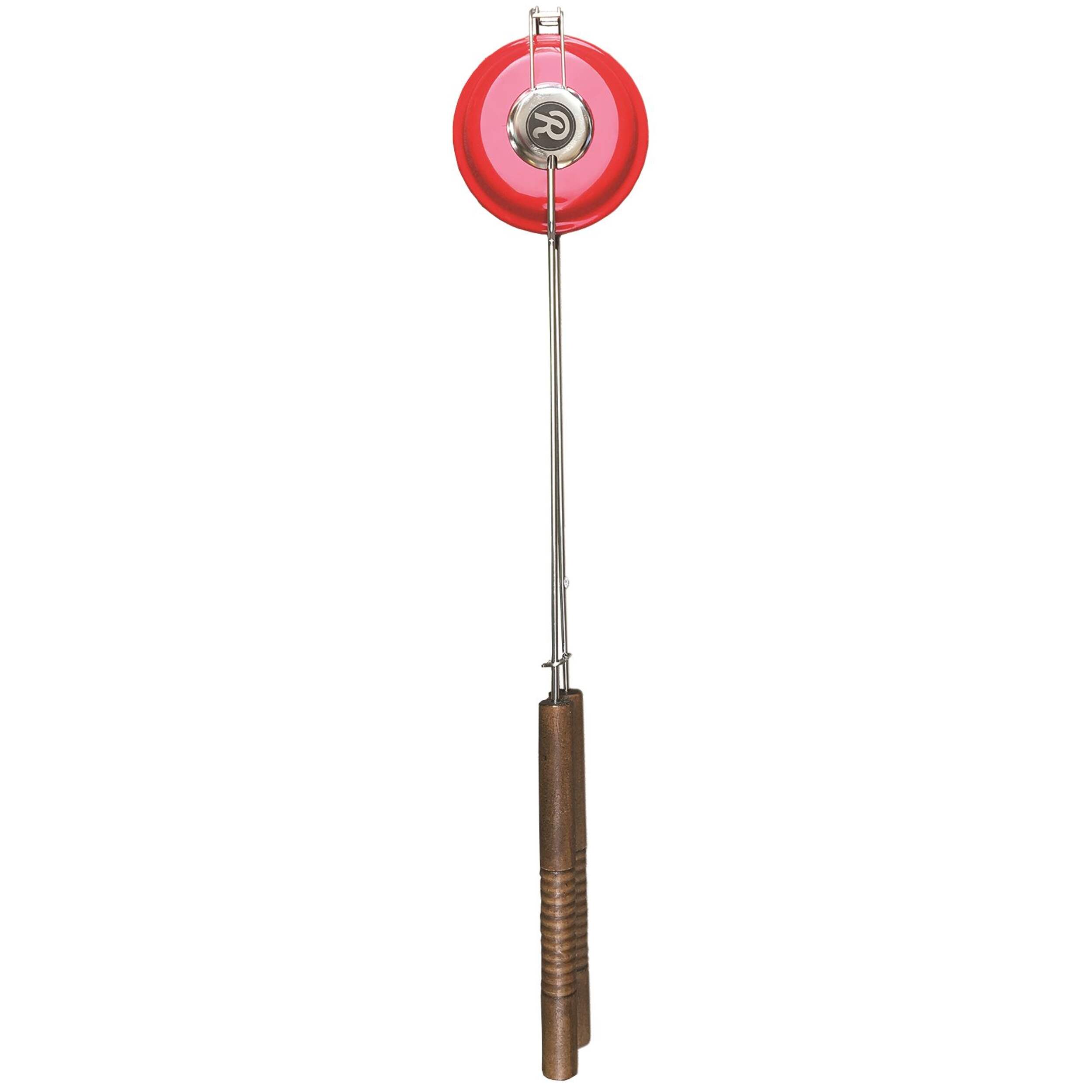 Rome Stainless Steel Enamel  Pie Iron with Wood Handle, 4.5-in Front_Flat