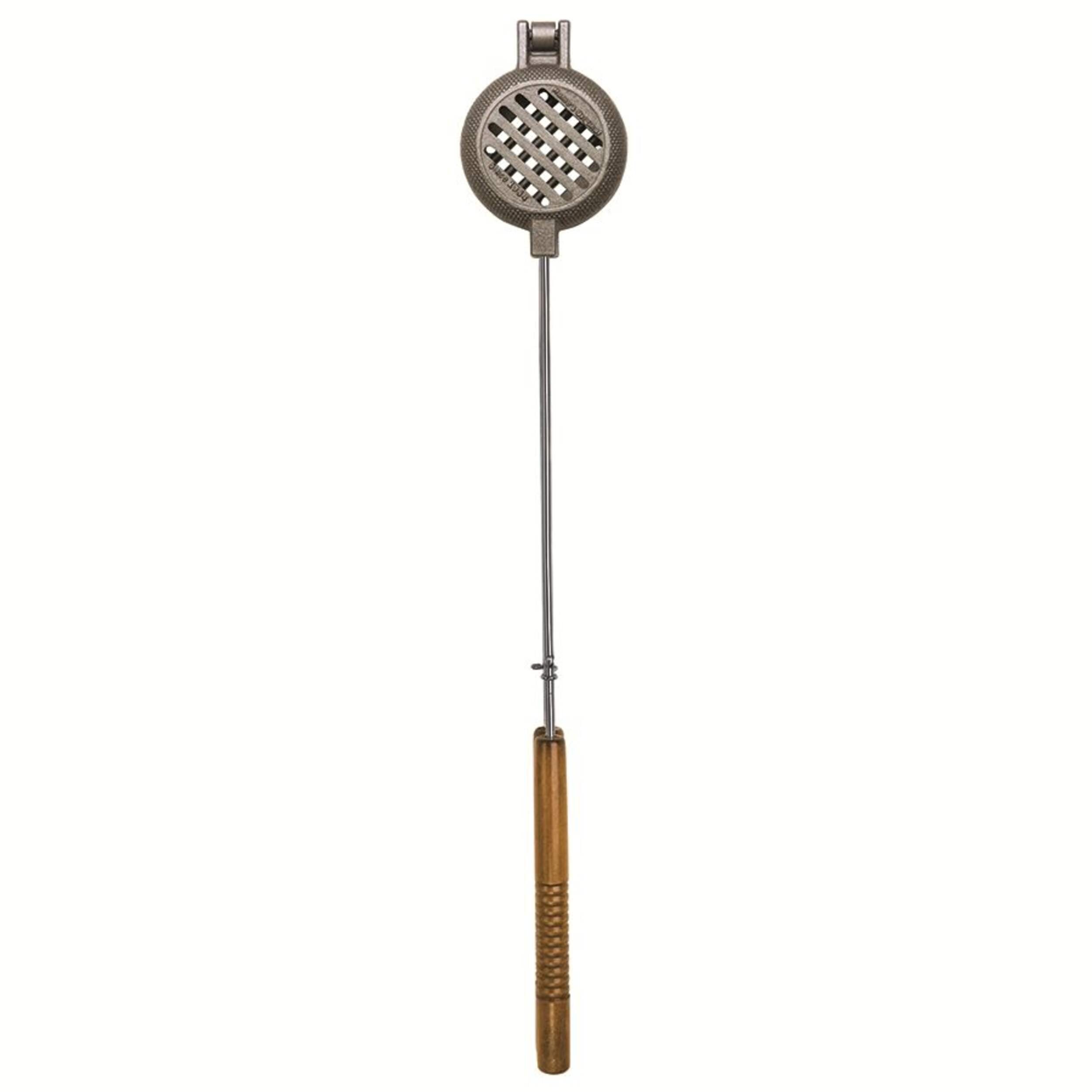 Rome Wilderness Cast Iron Grill Iron, with Wood Handle, 28-in Front_Flat