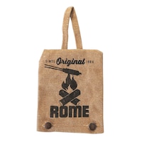 Rome Pie Iron Storage Bag, 7.5 x 6-in Front_Flat