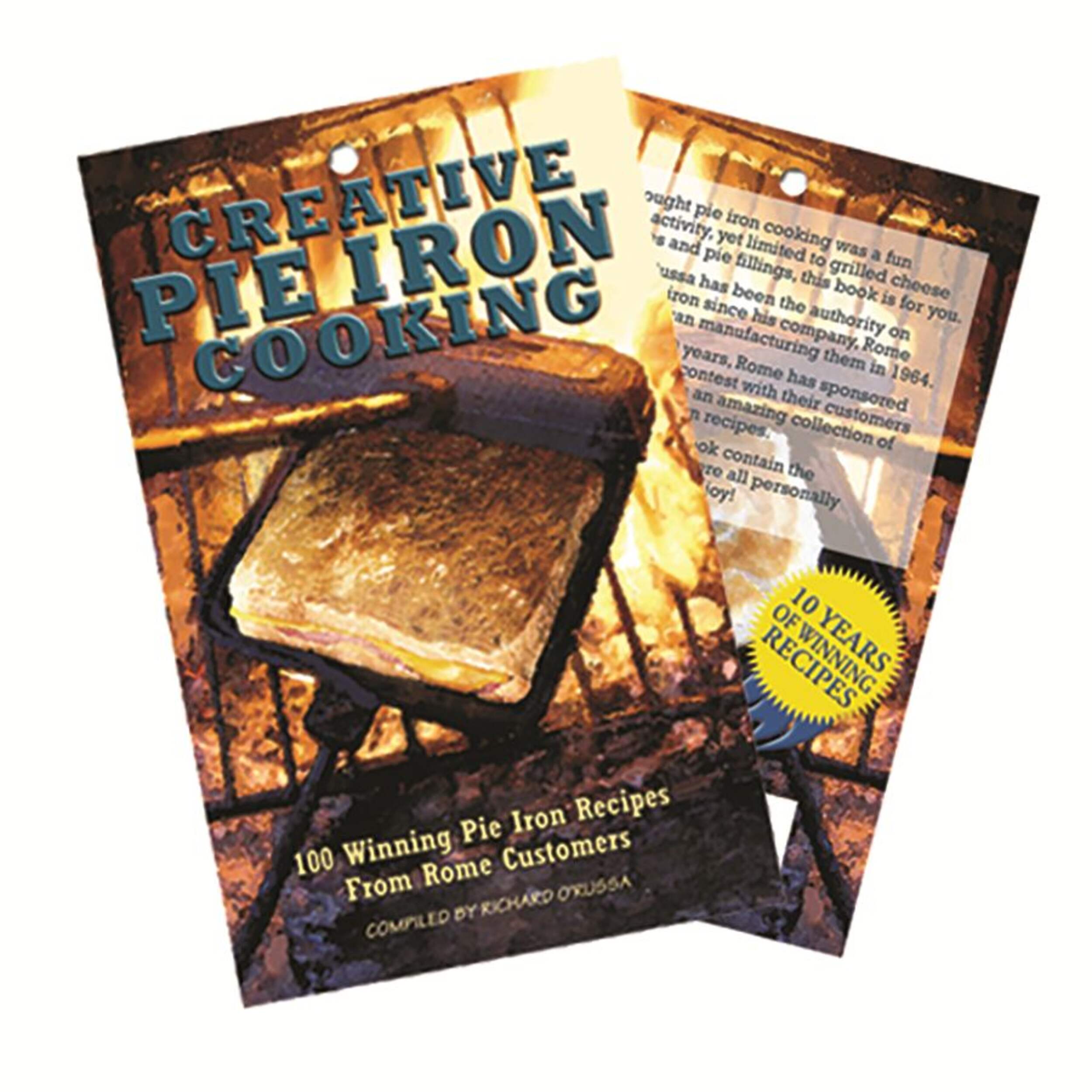 Creative Pie Iron Cooking 101 Recipes Cook Book by Richard O'Russa Composite_or_Mixed