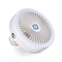Outbound Dual Use Rechargeable Fan & Light Front_Three_Fourths_Angled_Right