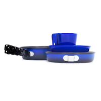 Ensemble de nettoyage Bugaboo de GSI pour l'extérieur, légère, en aluminium antiadhésif, bleu Composite_or_Mixed