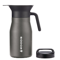 Woods Brew Insulated Pour-Over Stainless Steel Coffee Maker, 1.4-L Front_Flat
