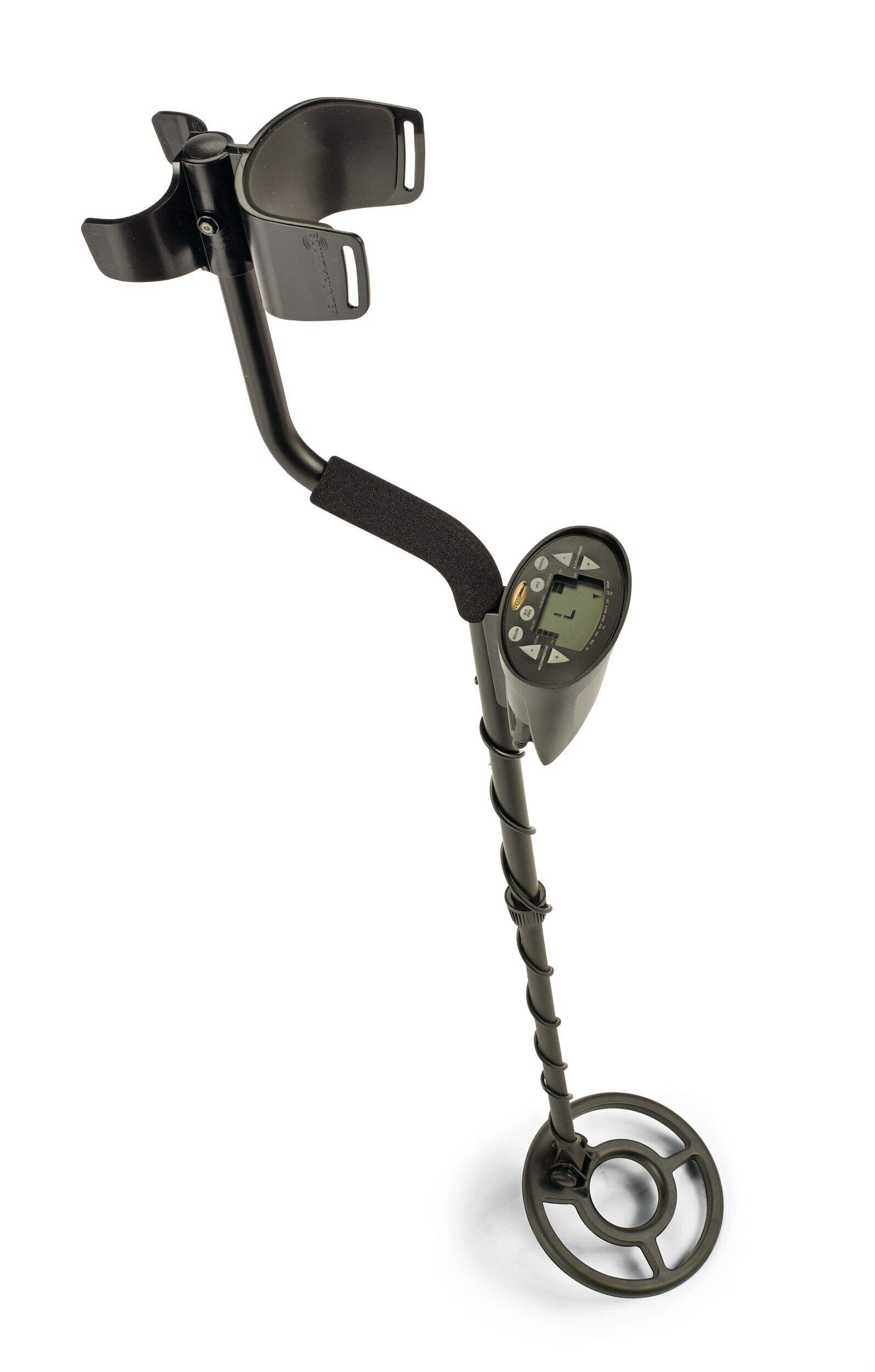 Bounty Hunter Discovery 2200 Waterproof Metal Detector with Touch-Pad Overhead_Plunge