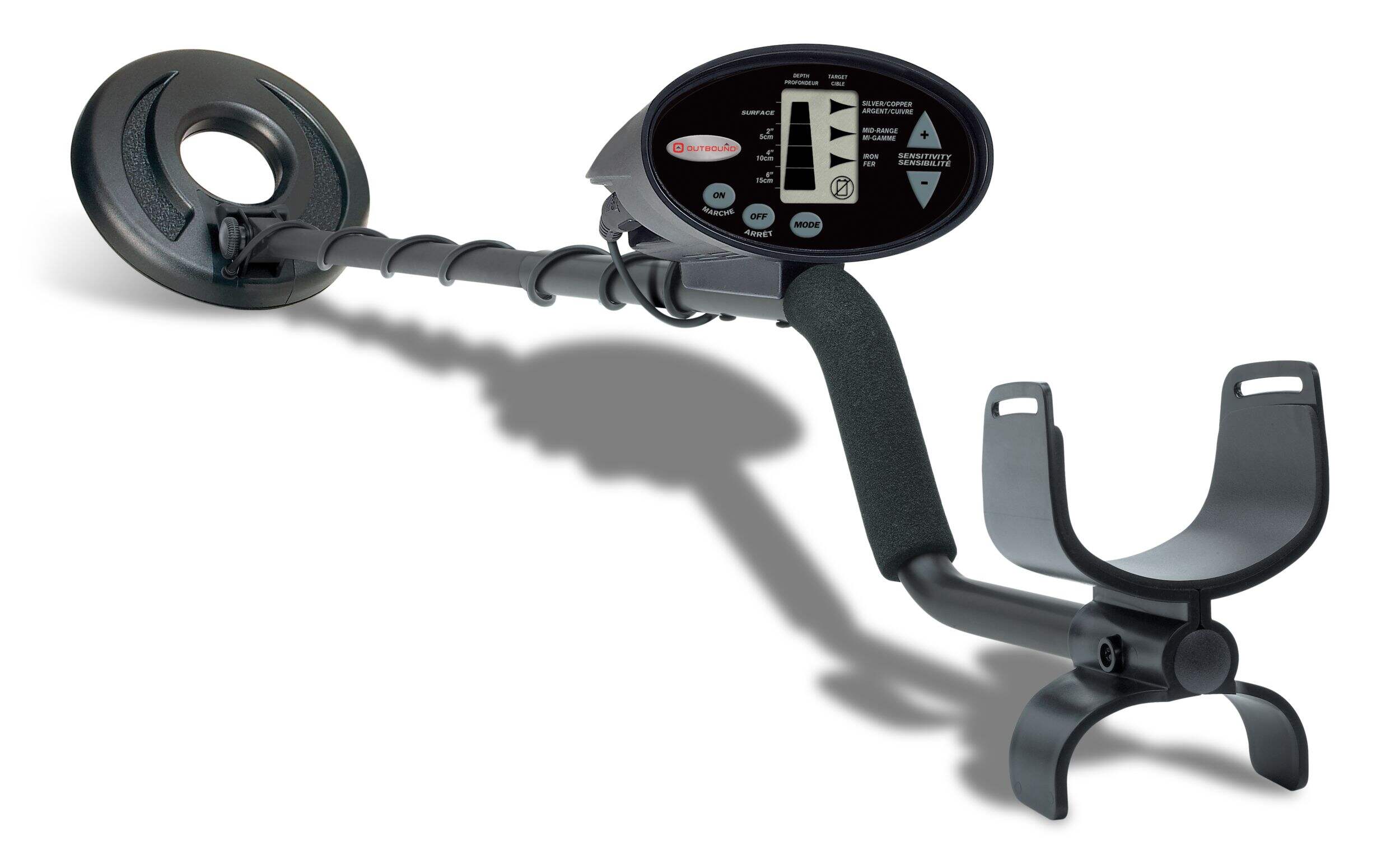 Outbound Metal Detector with LCD Display Back_Angled_Left