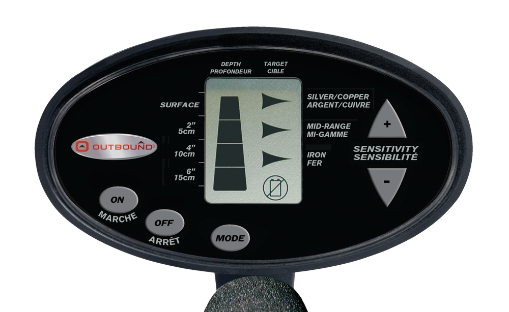 Outbound Metal Detector with LCD Display Canadian Tire