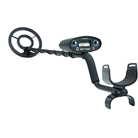 Bounty Hunter Tracker IV Metal Detector with Padded Armrest Back_Angled_Left