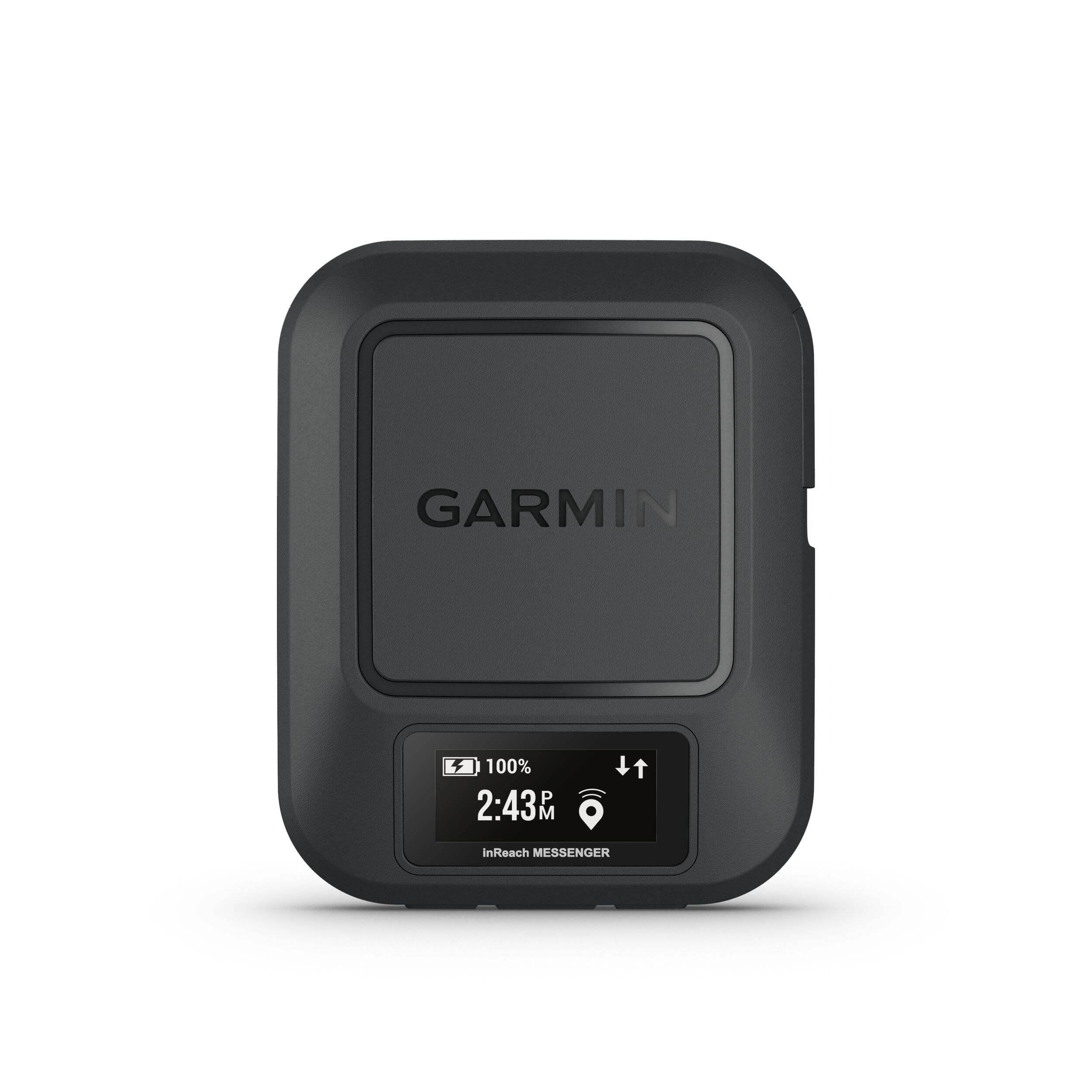 Communicateur satellite Garmin inReach Messenger Plus avec messagerie photo et vocale Front_Flat