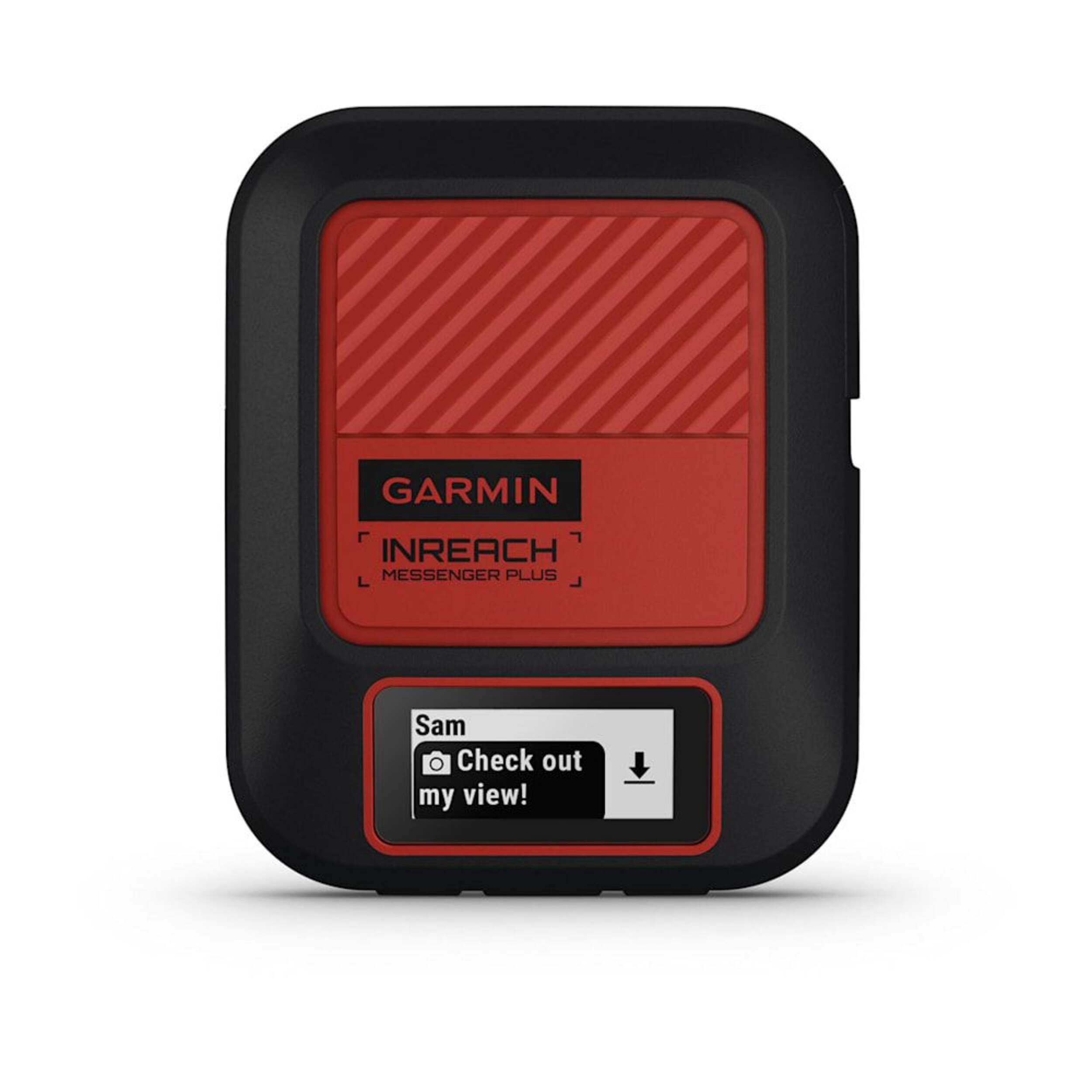 Garmin inReach® Messenger Plus Satellite Communicator with Photo & Voice Messaging Front_Flat