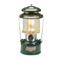 Coleman Mantle Classic Naphtha Adjustable Weather-Resistant Lantern, Black