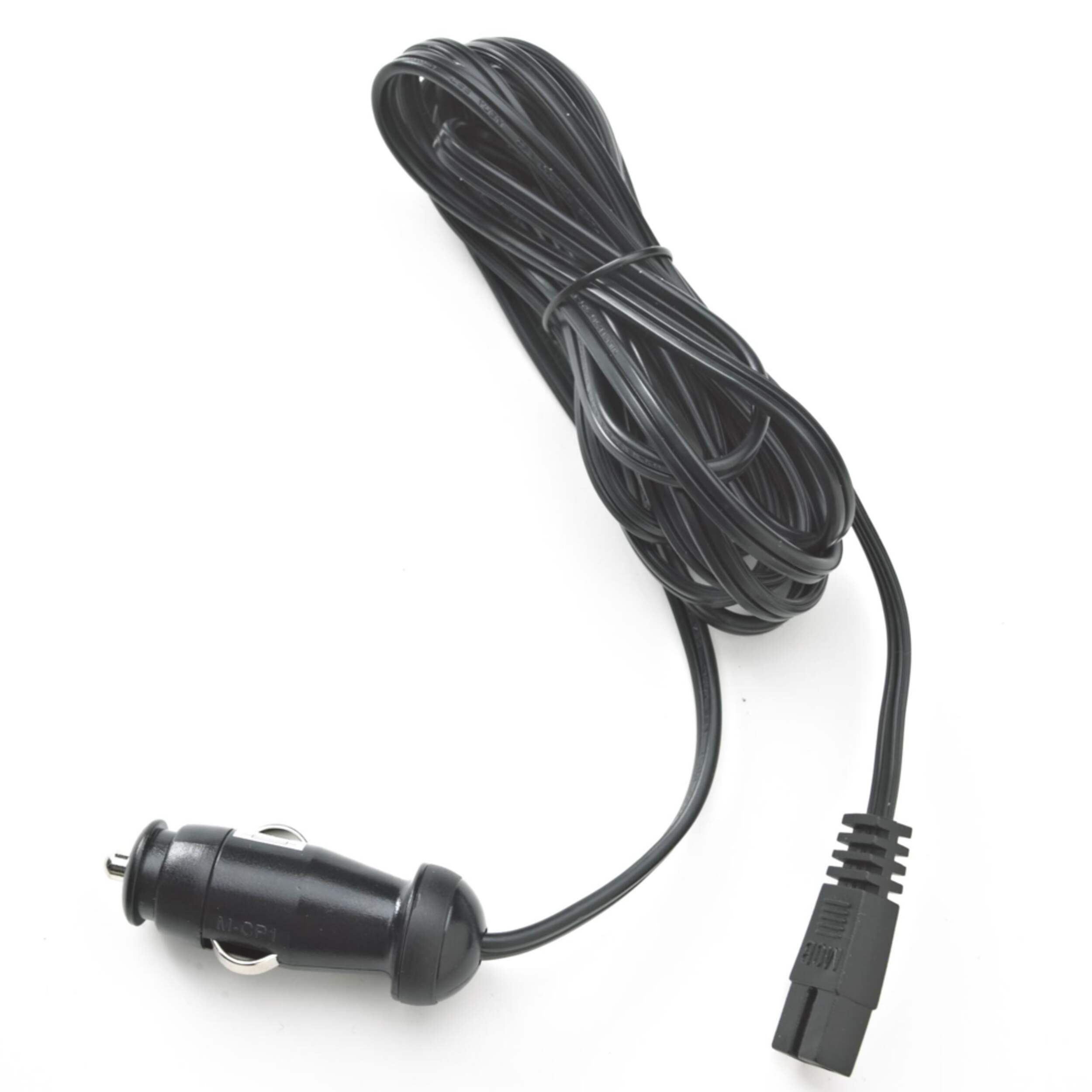 Mobicool 12V DC Cord for Power Coolers, 2.7 m Length, Black Overhead_Flat