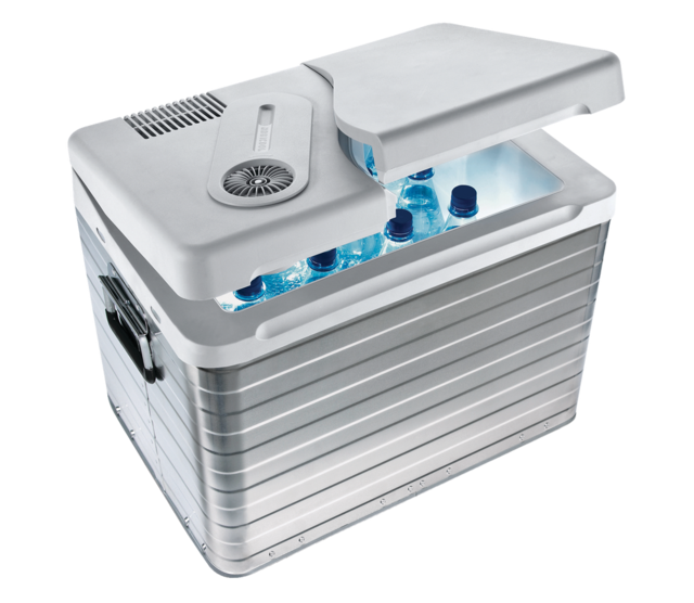 Mobicool 12V Powered Cooler, 39L, Silver Canadian Tire