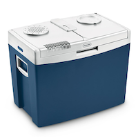 Mobicool 12V Cooler, 34-L, Blue Front_Three_Fourths_Angled_Right