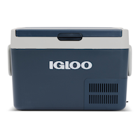 Igloo Active Portable Electric Cooler Fridge/Freezer, 32-Qt, Blue