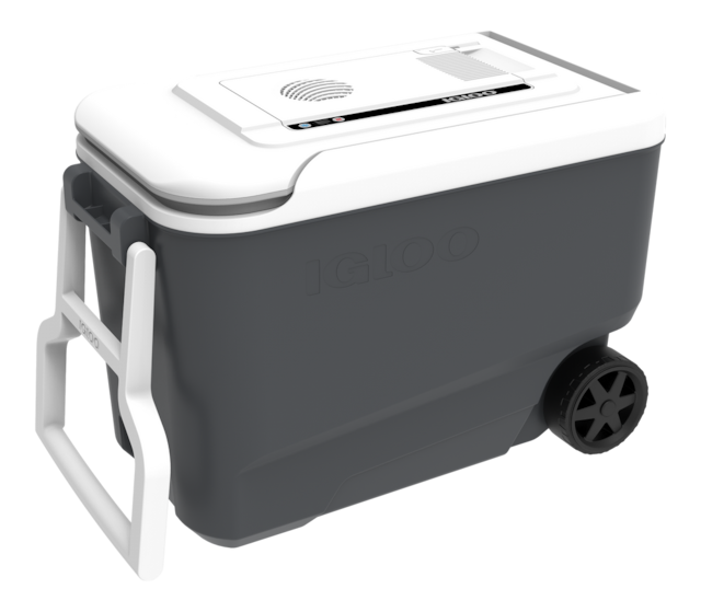 Igloo Wheeled Electric Cooler, with Handle, 33L, Grey Canadian Tire
