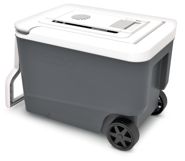 Igloo Wheeled Electric Cooler, with Handle, 33L, Grey Canadian Tire