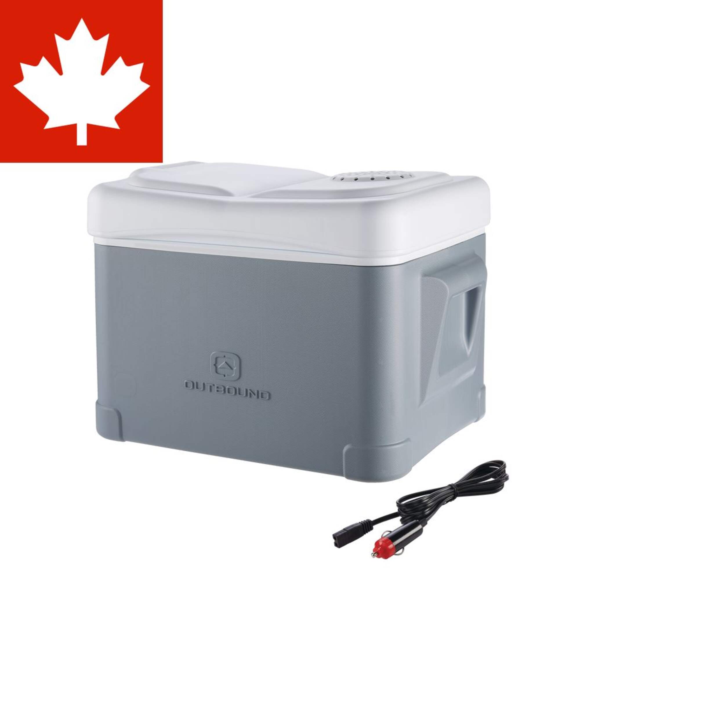 Outbound Powered Cooler, 35-L Front_Three_Fourths_Angled_Left
