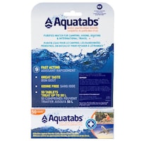 Aquatabs Water Purification Tablets, 50-pk