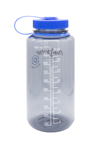Nalgene Sustain® Wide Mouth Water Bottle, Slate Blue, 32-oz | Canadian Tire