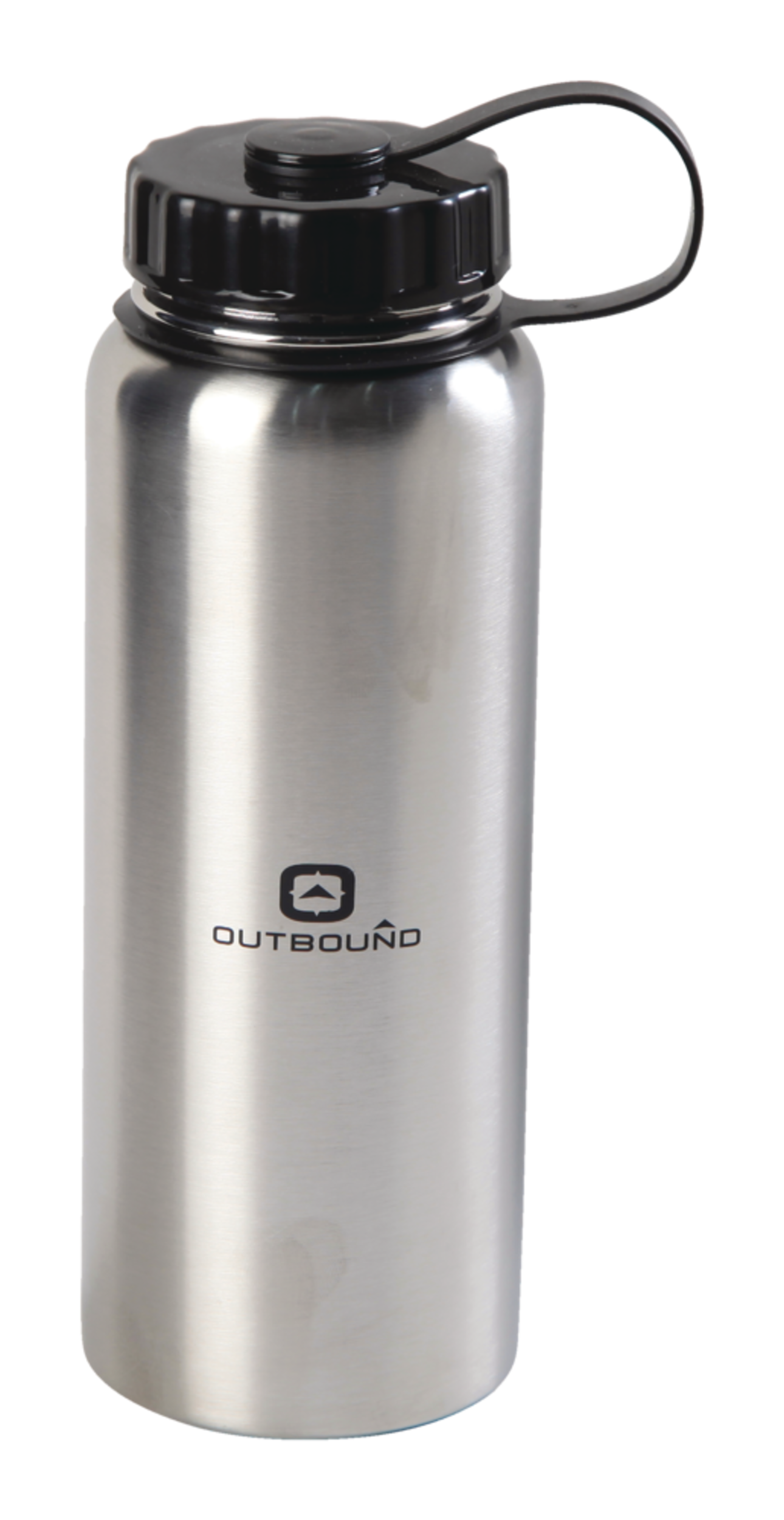 Outbound Stainless Steel Widemouth Water Bottle, 1-L Front_Elevated