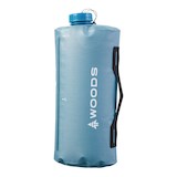 Woods Collapsible TPU BPA-Free Water Container w/ Leak-proof Lid, 2-L Front_Flat