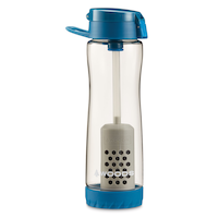 Woods BPA-Free Camping Water Bottle with Filter, 750-mL Front_Flat